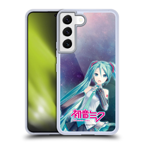 Hatsune Miku Graphics Nebula Soft Gel Case for Samsung Galaxy S22 5G