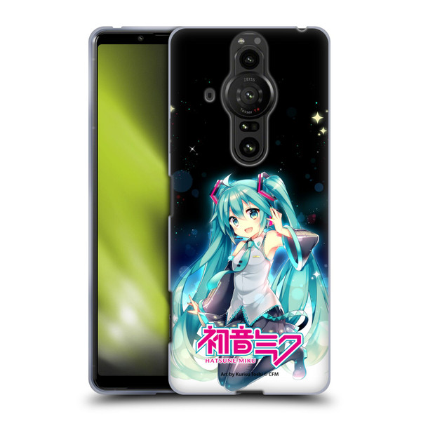 Hatsune Miku Graphics Night Sky Soft Gel Case for Sony Xperia Pro-I