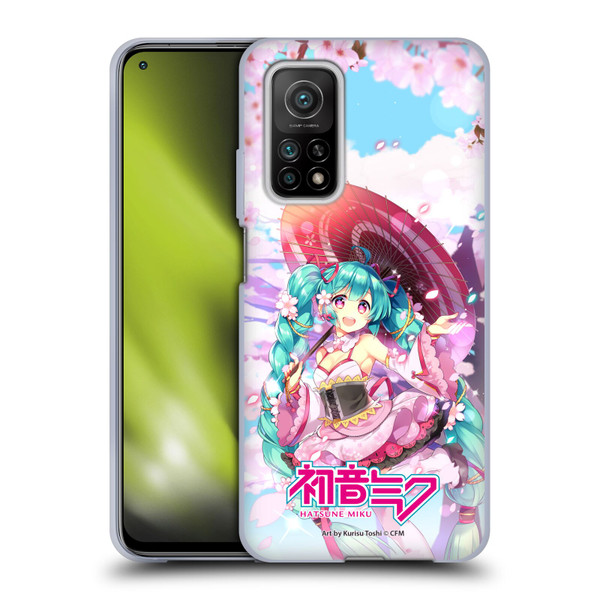 Hatsune Miku Graphics Sakura Soft Gel Case for Xiaomi Mi 10T 5G