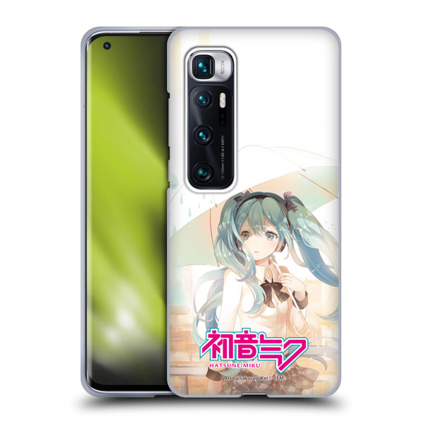 Hatsune Miku Graphics Rain Soft Gel Case for Xiaomi Mi 10 Ultra 5G