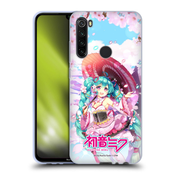 Hatsune Miku Graphics Sakura Soft Gel Case for Xiaomi Redmi Note 8T