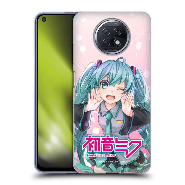 Hatsune Miku Graphics Wink Soft Gel Case for Xiaomi Redmi Note 9T 5G