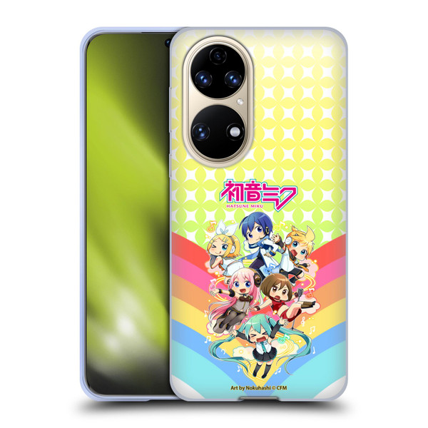 Hatsune Miku Virtual Singers Rainbow Soft Gel Case for Huawei P50