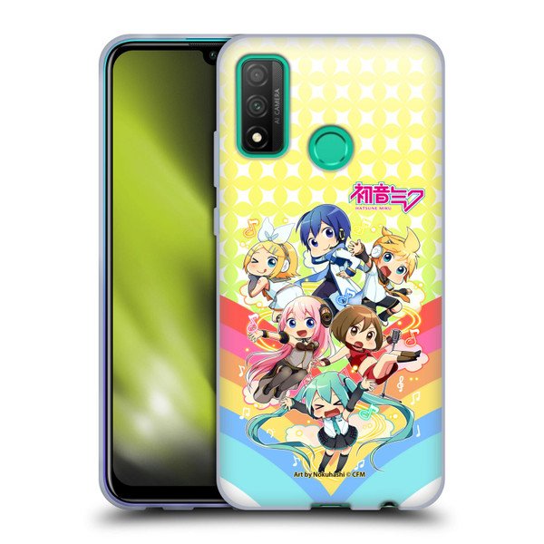 Hatsune Miku Virtual Singers Rainbow Soft Gel Case for Huawei P Smart (2020)