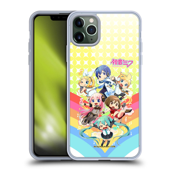 Hatsune Miku Virtual Singers Rainbow Soft Gel Case for Apple iPhone 11 Pro Max
