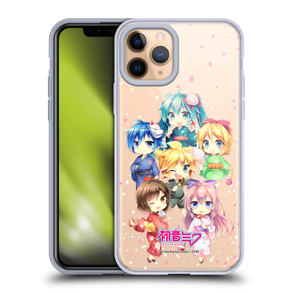 Hatsune Miku Virtual Singers Characters Soft Gel Case for Apple iPhone 11 Pro