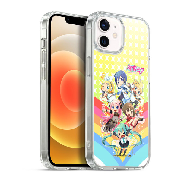 Hatsune Miku Virtual Singers Rainbow Soft Gel Case for Apple iPhone 12 / iPhone 12 Pro & MagSafe