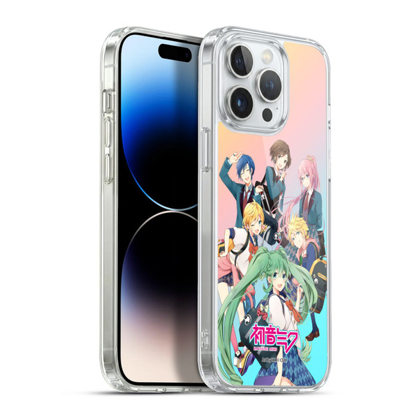 Hatsune Miku Virtual Singers High School Soft Gel Case for Apple iPhone 13 Pro Max & MagSafe
