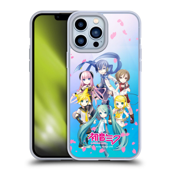 Hatsune Miku Virtual Singers Sakura Soft Gel Case for Apple iPhone 13 Pro Max