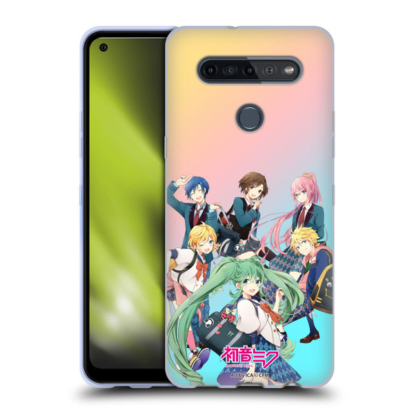 Hatsune Miku Virtual Singers High School Soft Gel Case for LG K51S