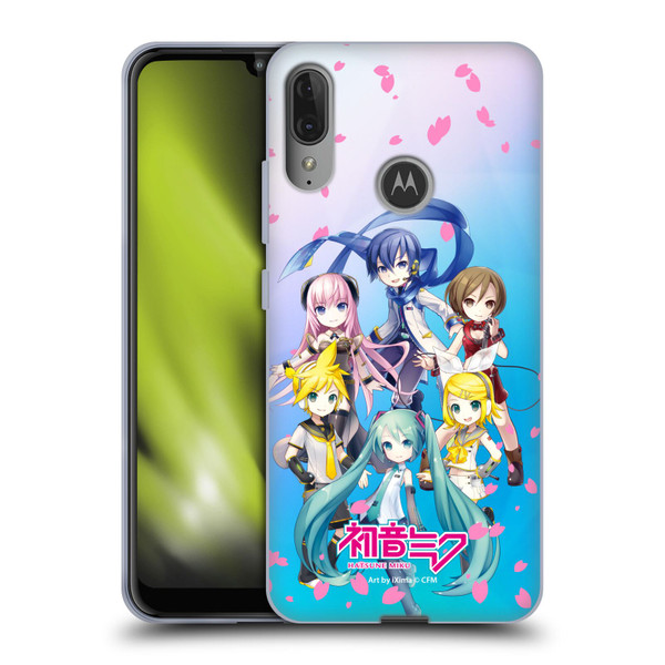 Hatsune Miku Virtual Singers Sakura Soft Gel Case for Motorola Moto E6 Plus