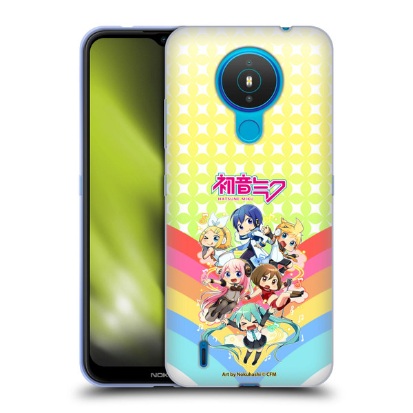 Hatsune Miku Virtual Singers Rainbow Soft Gel Case for Nokia 1.4