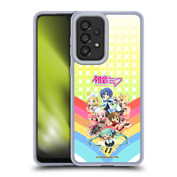 Hatsune Miku Virtual Singers Rainbow Soft Gel Case for Samsung Galaxy A33 5G (2022)