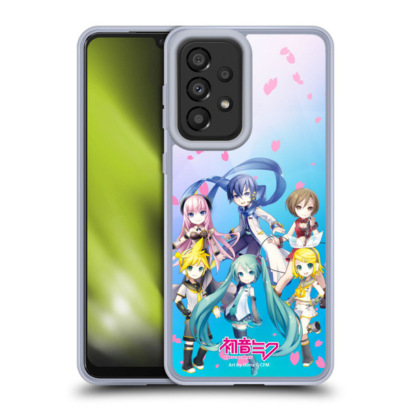 Hatsune Miku Virtual Singers Sakura Soft Gel Case for Samsung Galaxy A33 5G (2022)