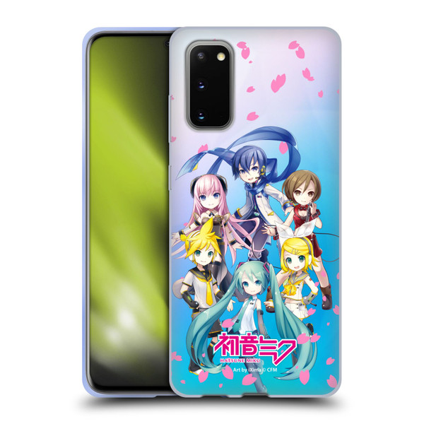 Hatsune Miku Virtual Singers Sakura Soft Gel Case for Samsung Galaxy S20 / S20 5G