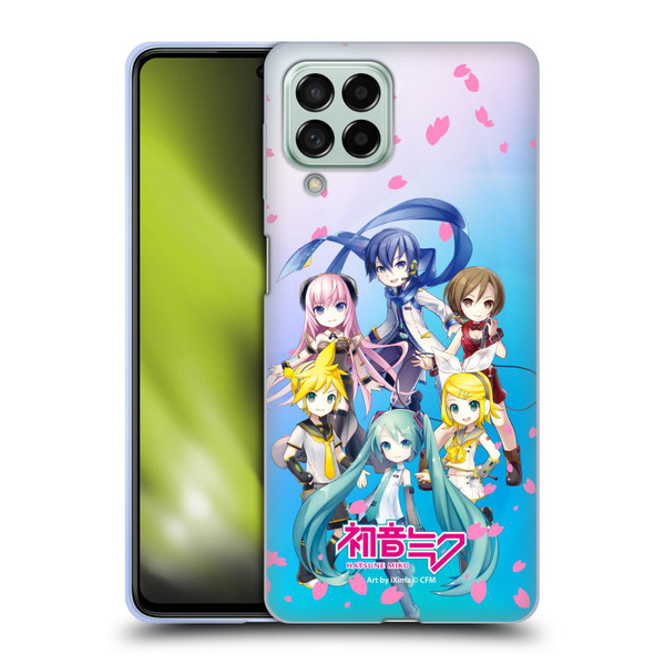 Hatsune Miku Virtual Singers Sakura Soft Gel Case for Samsung Galaxy M53 (2022)