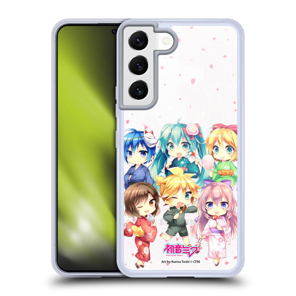 Hatsune Miku Virtual Singers Characters Soft Gel Case for Samsung Galaxy S22 5G