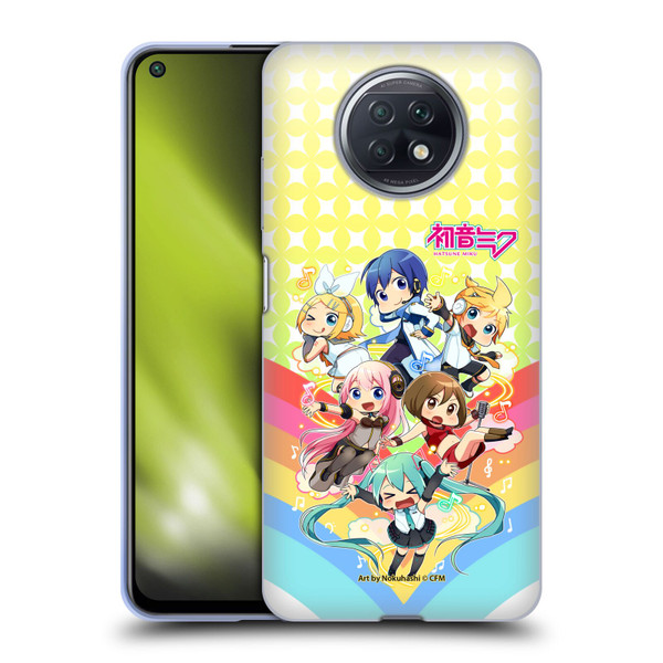Hatsune Miku Virtual Singers Rainbow Soft Gel Case for Xiaomi Redmi Note 9T 5G