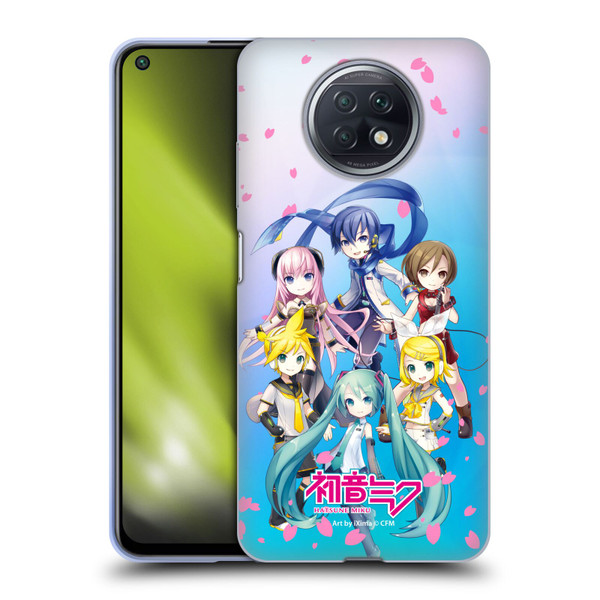 Hatsune Miku Virtual Singers Sakura Soft Gel Case for Xiaomi Redmi Note 9T 5G
