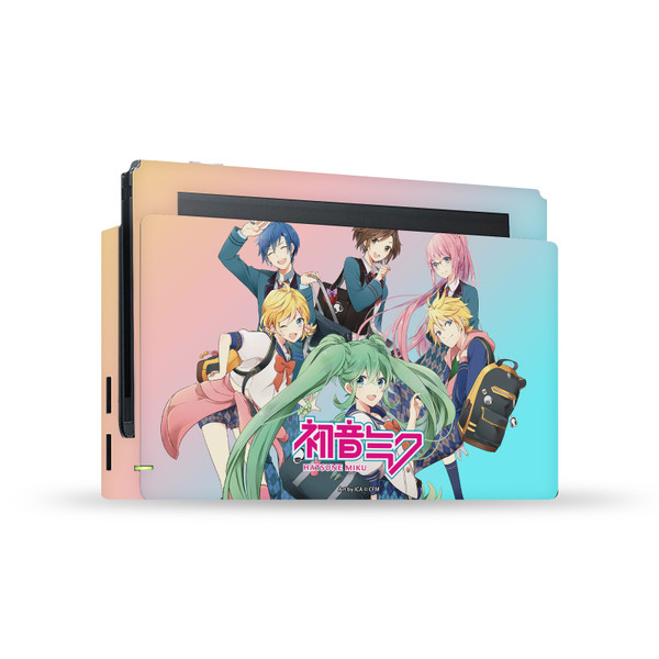 Hatsune Miku Graphics High School Vinyl Sticker Skin Decal Cover for Nintendo Switch Console & Dock
