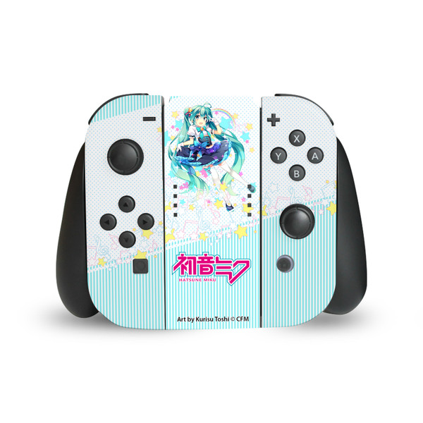 Hatsune Miku Graphics Stars And Rainbow Vinyl Sticker Skin Decal Cover for Nintendo Switch Joy Controller