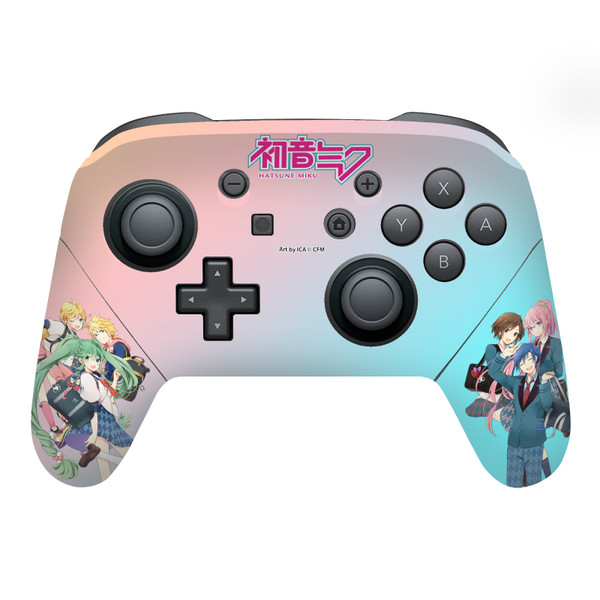 Hatsune Miku Graphics High School Vinyl Sticker Skin Decal Cover for Nintendo Switch Pro Controller