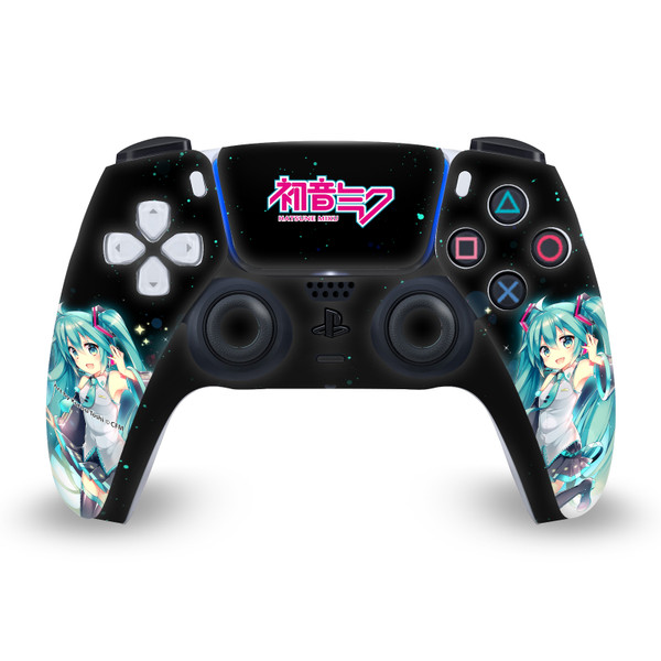 Hatsune Miku Graphics Night Sky Vinyl Sticker Skin Decal Cover for Sony PS5 Sony DualSense Controller