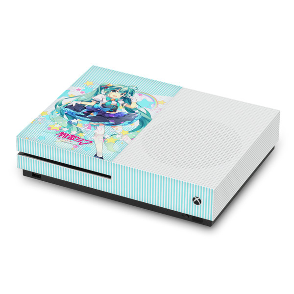 Hatsune Miku Graphics Stars And Rainbow Vinyl Sticker Skin Decal Cover for Microsoft Xbox One S Console