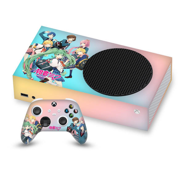 Hatsune Miku Graphics High School Vinyl Sticker Skin Decal Cover for Microsoft Series S Console & Controller
