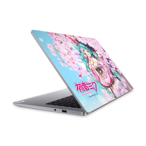 Hatsune Miku Graphics Sakura Vinyl Sticker Skin Decal Cover for Xiaomi Mi NoteBook 14 (2020)