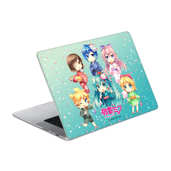 Hatsune Miku Graphics Characters Vinyl Sticker Skin Decal Cover for Apple MacBook Pro 14" A2442