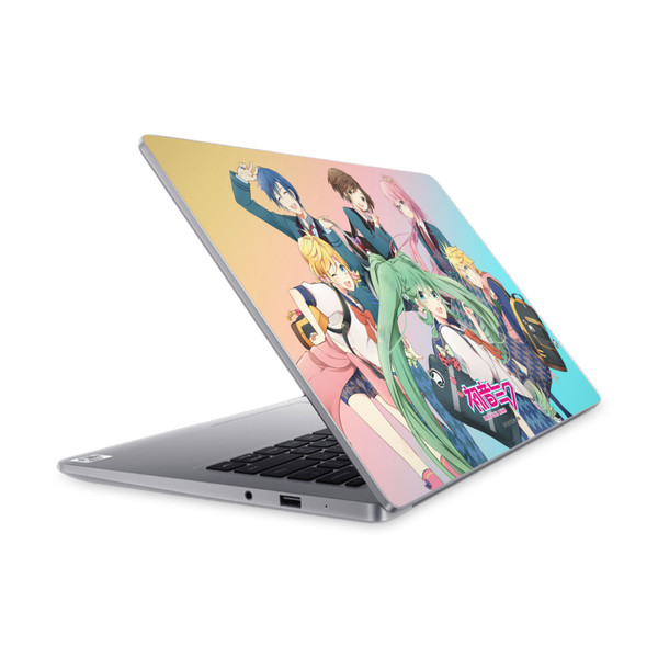 Hatsune Miku Graphics High School Vinyl Sticker Skin Decal Cover for Xiaomi Mi NoteBook 14 (2020)