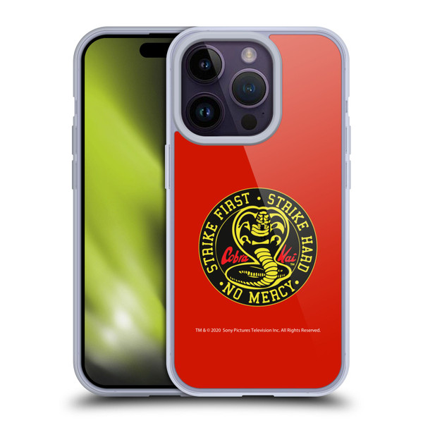 Cobra Kai Graphics Strike Logo Soft Gel Case for Apple iPhone 14 Pro & MagSafe