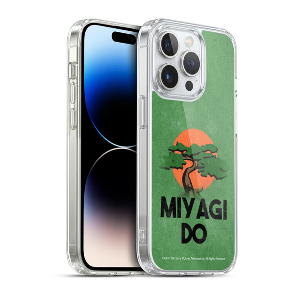 Cobra Kai Season 4 Key Art Team Miyagi Do Soft Gel Case for Apple iPhone 14 Pro & MagSafe