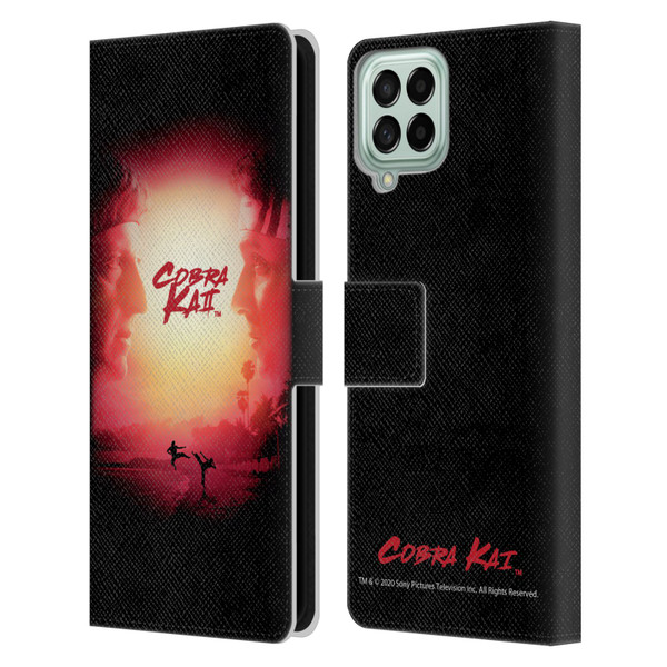 Cobra Kai Graphics 2 Season 2 Poster Leather Book Wallet Case Cover For Samsung Galaxy M33 (2022)