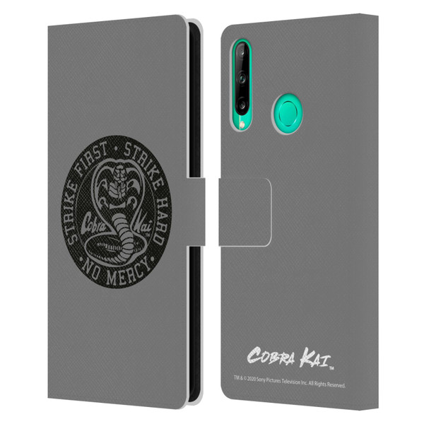 Cobra Kai Graphics Strike Logo 2 Leather Book Wallet Case Cover For Huawei P40 lite E