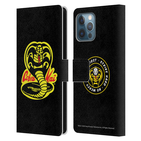 Cobra Kai Graphics Logo Leather Book Wallet Case Cover For Apple iPhone 12 Pro Max