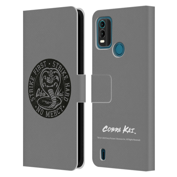 Cobra Kai Graphics Strike Logo 2 Leather Book Wallet Case Cover For Nokia G11 Plus