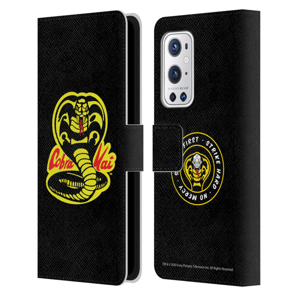 Cobra Kai Graphics Logo Leather Book Wallet Case Cover For OnePlus 9 Pro