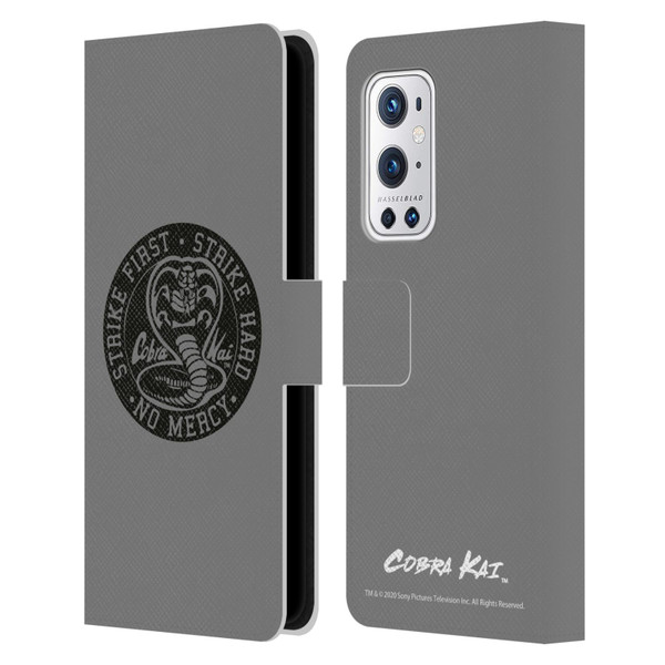 Cobra Kai Graphics Strike Logo 2 Leather Book Wallet Case Cover For OnePlus 9 Pro