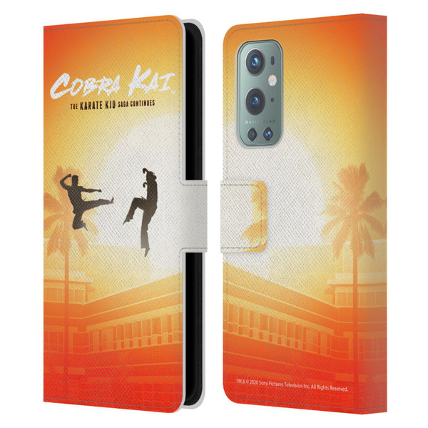 Cobra Kai Graphics Karate Kid Saga Leather Book Wallet Case Cover For OnePlus 9