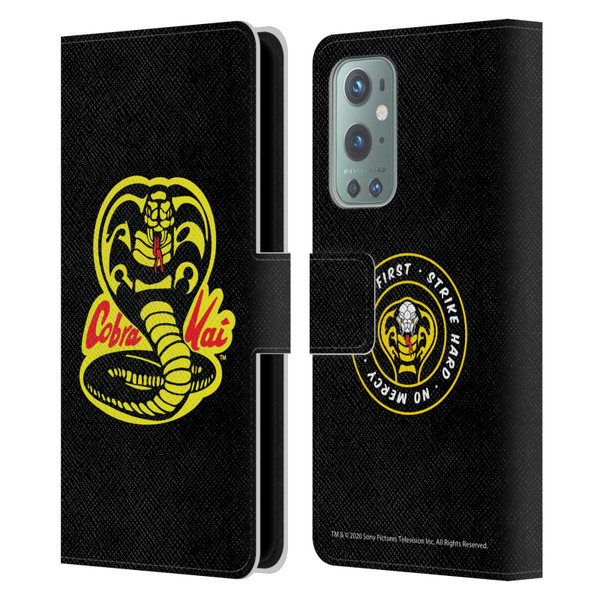 Cobra Kai Graphics Logo Leather Book Wallet Case Cover For OnePlus 9