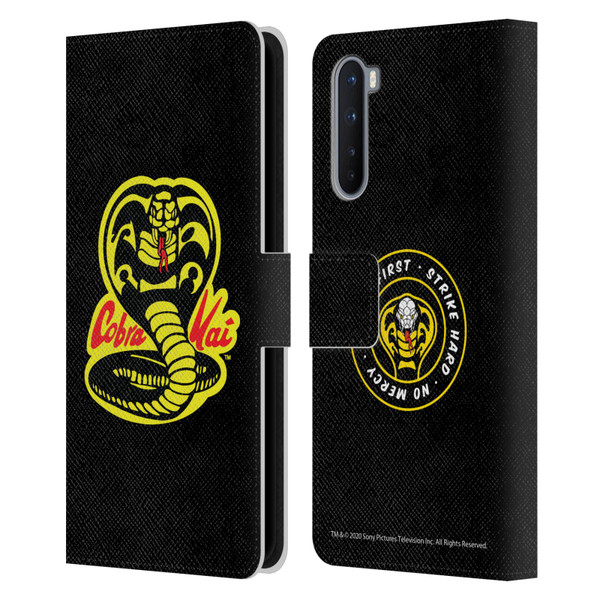 Cobra Kai Graphics Logo Leather Book Wallet Case Cover For OnePlus Nord 5G