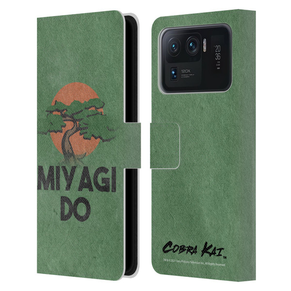 Cobra Kai Season 4 Key Art Team Miyagi Do Leather Book Wallet Case Cover For Xiaomi Mi 11 Ultra