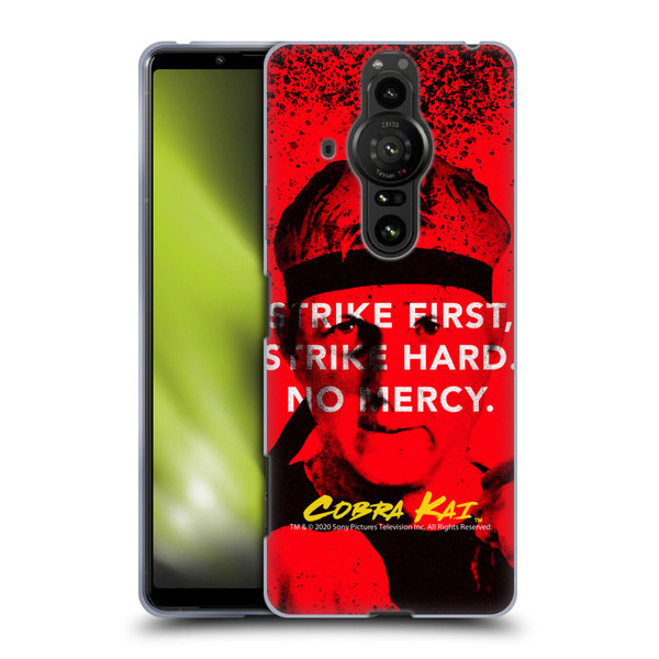 Cobra Kai Composed Art John Lawrence Strike Soft Gel Case for Sony Xperia Pro-I