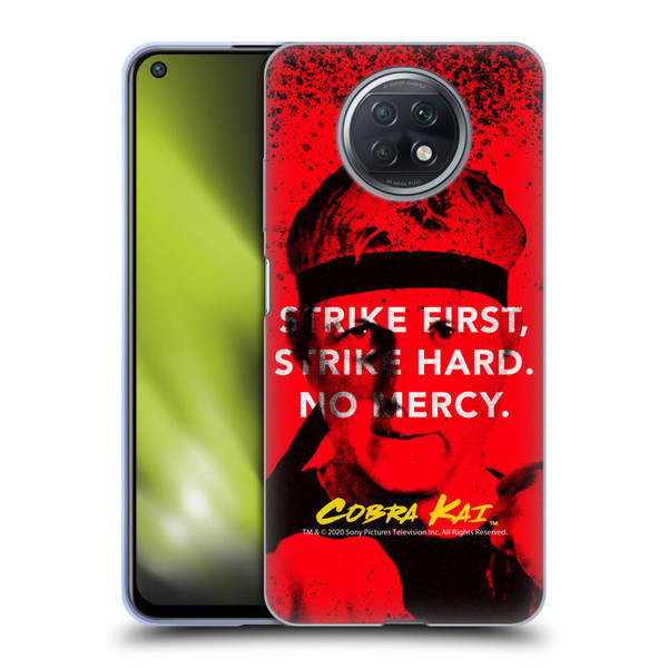 Cobra Kai Composed Art John Lawrence Strike Soft Gel Case for Xiaomi Redmi Note 9T 5G