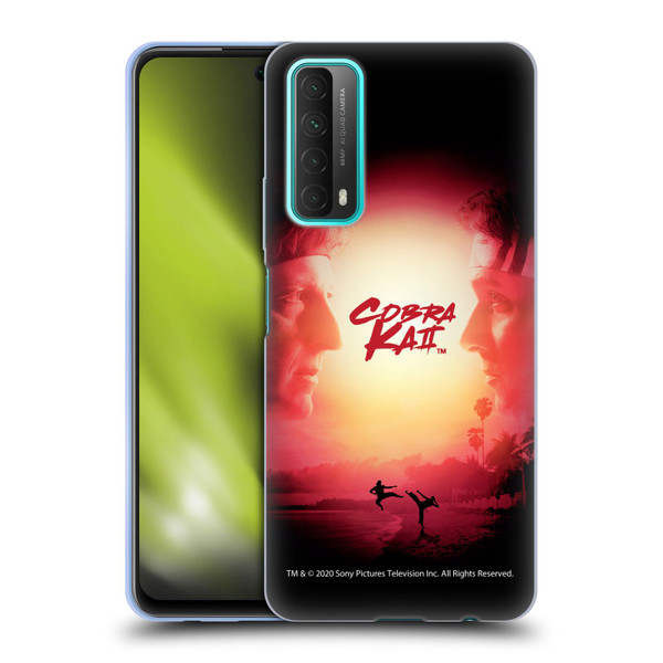 Cobra Kai Graphics 2 Season 2 Poster Soft Gel Case for Huawei P Smart (2021)