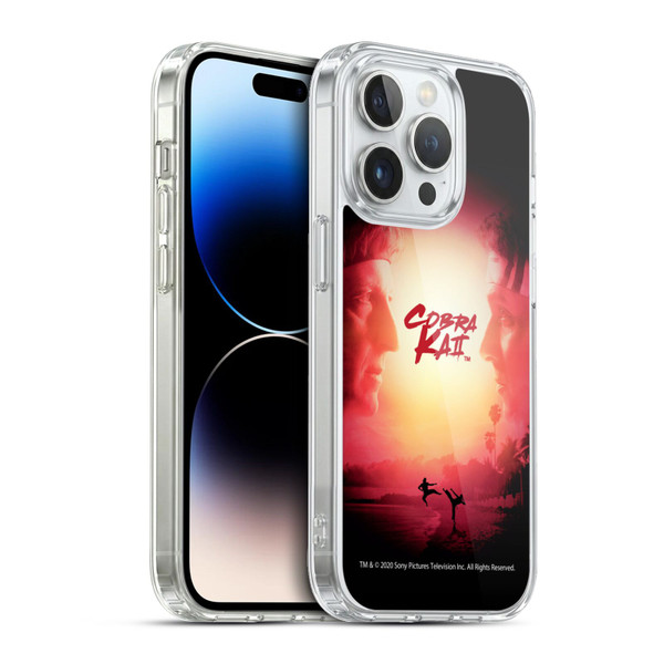 Cobra Kai Graphics 2 Season 2 Poster Soft Gel Case for Apple iPhone 13 Pro & MagSafe