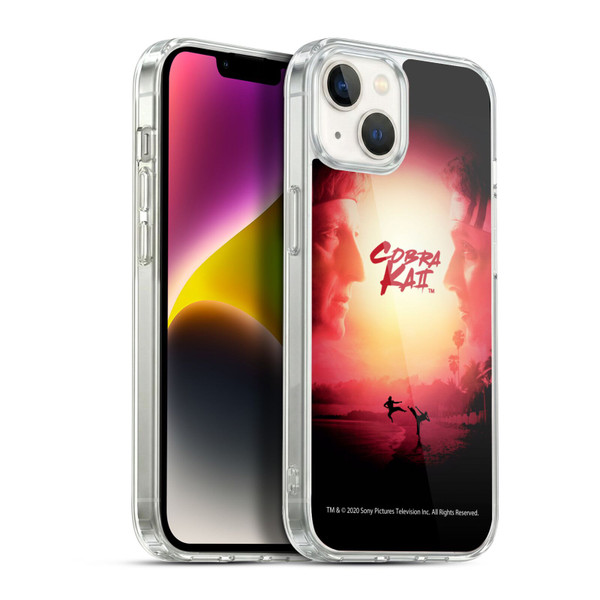 Cobra Kai Graphics 2 Season 2 Poster Soft Gel Case for Apple iPhone 14 Plus & MagSafe