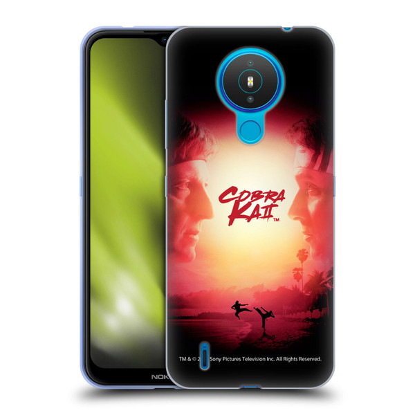 Cobra Kai Graphics 2 Season 2 Poster Soft Gel Case for Nokia 1.4